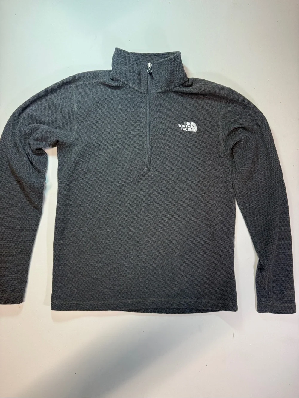 The North Face Charcoal Half-Zip Fleece Pullover